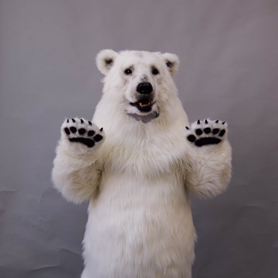 2020魔人社熊八先生北極熊裝製作Polar bear costume 
