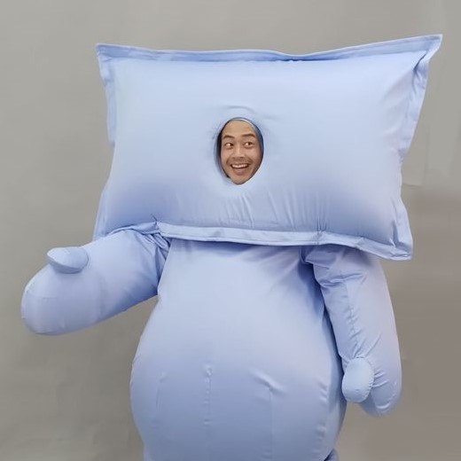 2021魔人社Air waves枕頭人道具服人偶裝製作 Pillow costume