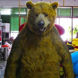 肯德基KFC 遙控機械棕熊裝 Animatronic Brown Bear Suit