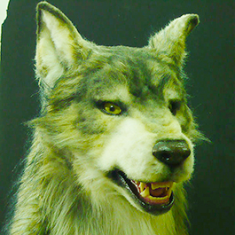 狼人機械頭套 Full Head Animatronic Wolf Mask (TVC)
