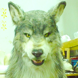 狼人機械頭套 Full Head Animatronic Wolf Mask (TVC)