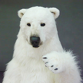[寫實動物裝] 可口可樂北極熊裝 Coca Cola Polar Bear Suit