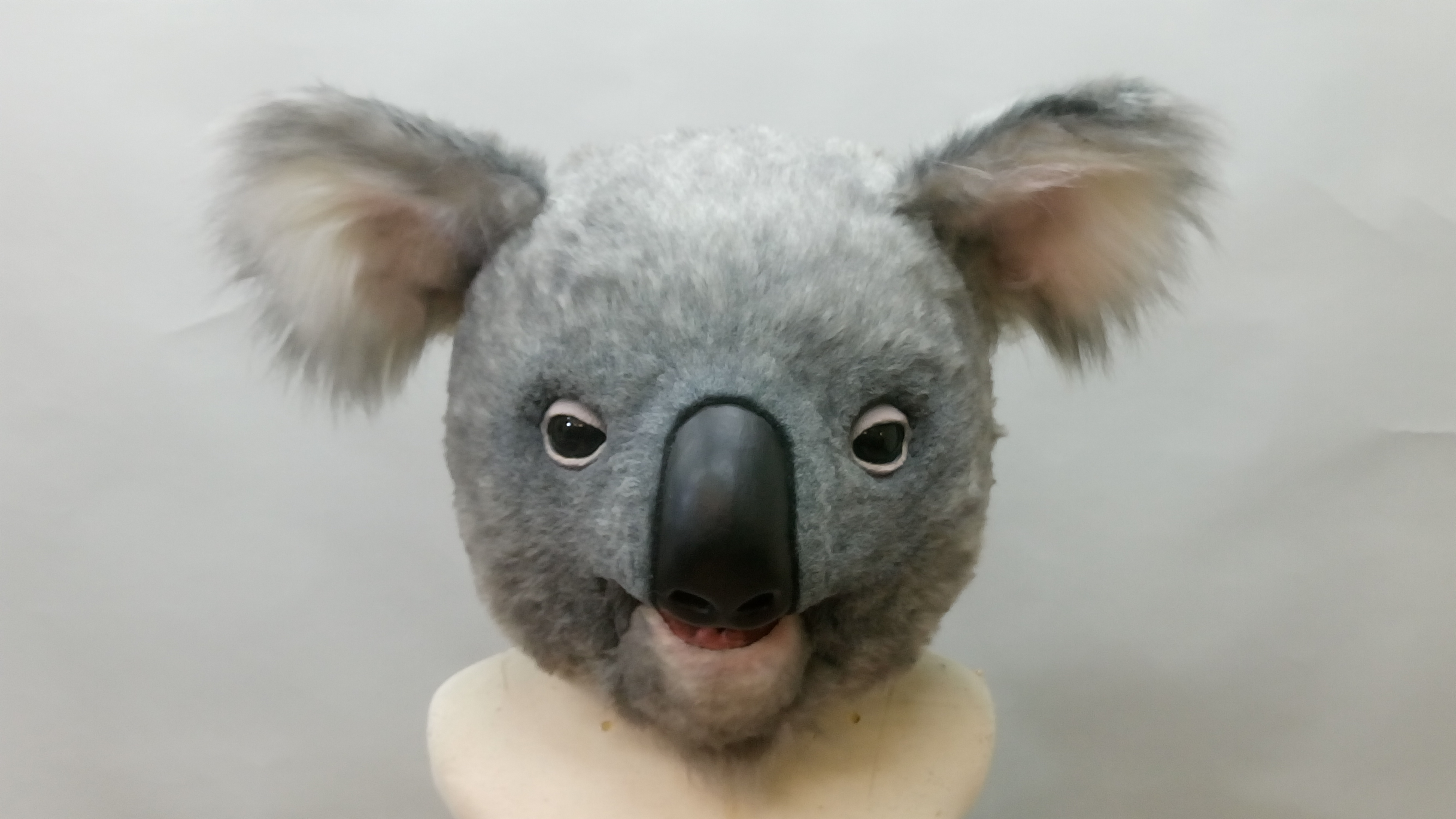魔人社2019遥控无尾熊头套面具animatronic koala masks(tvc)